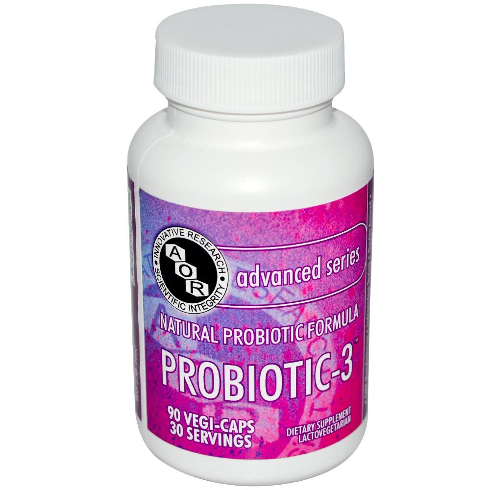 AOR Probiotic3 Natural Probiotic Formula 90 Capsules 624917089998 eBay