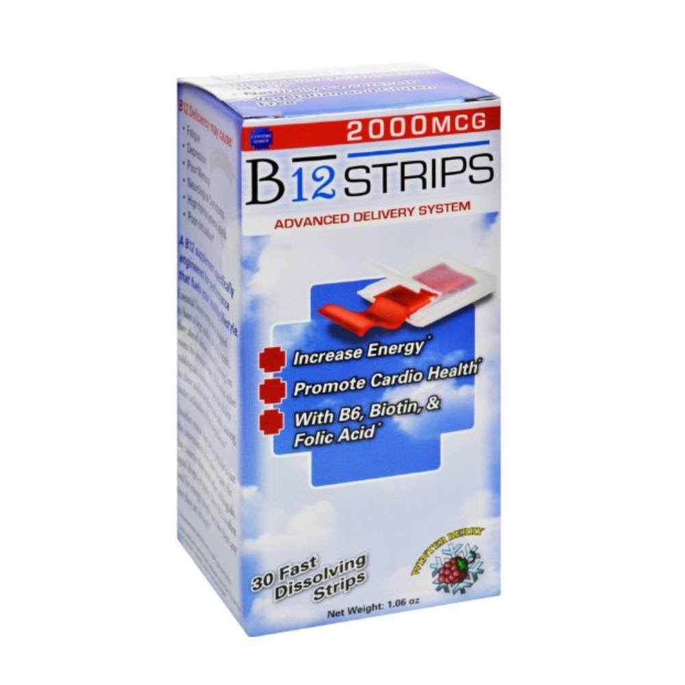 B12 Strips 2000 mcg